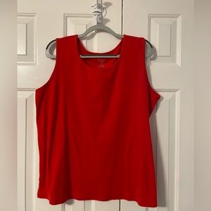 Hasting & Smith Red Tank Top Size 3X
